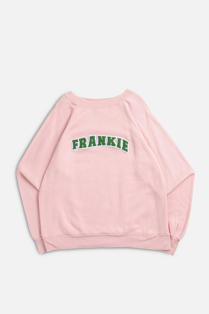 frankie Frankie Upcycled Varsity Sweatshirt - S