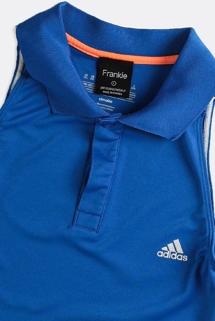 Frankie Rework Adidas Athletic Collared Tank - L