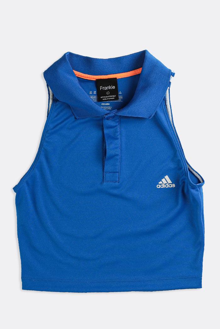 frankie Rework Adidas Athletic Collared Tank - L