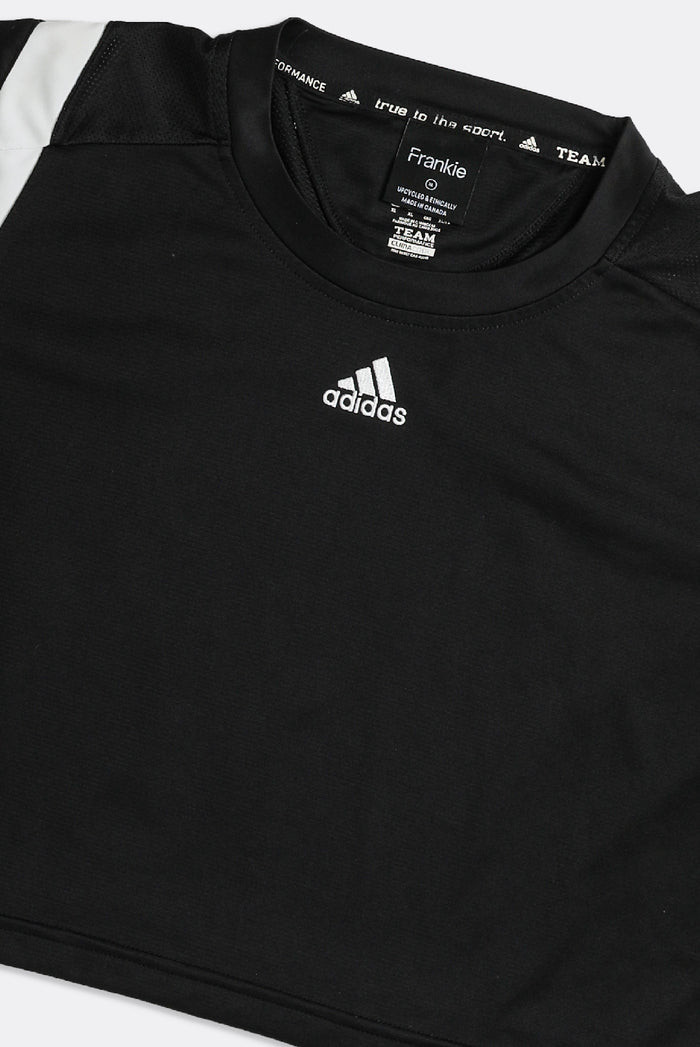 Frankie Rework Adidas Crop Athletic Tee - XL