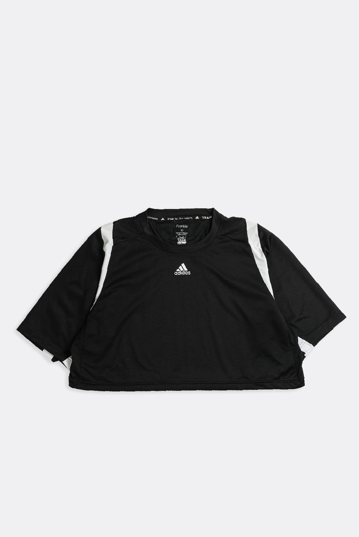 frankie Rework Adidas Crop Athletic Tee - XL