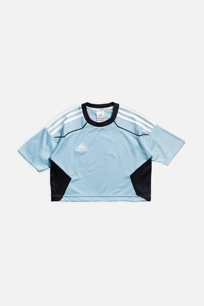 frankie Rework Adidas Crop Athletic Tee - XXS