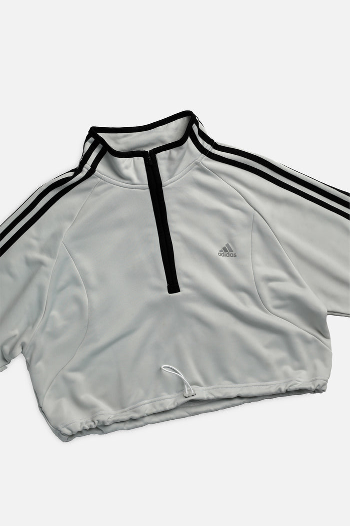 Frankie Rework Adidas Crop Sweatshirt - XL