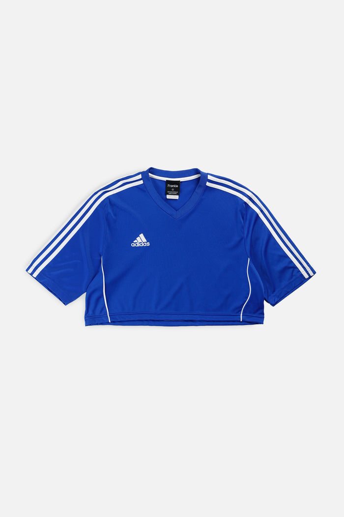frankie Rework Adidas Crop Tee - M L