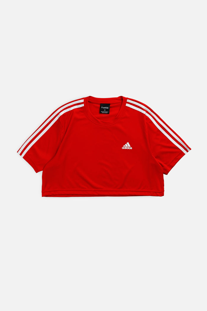frankie Rework Adidas Crop Tee - S