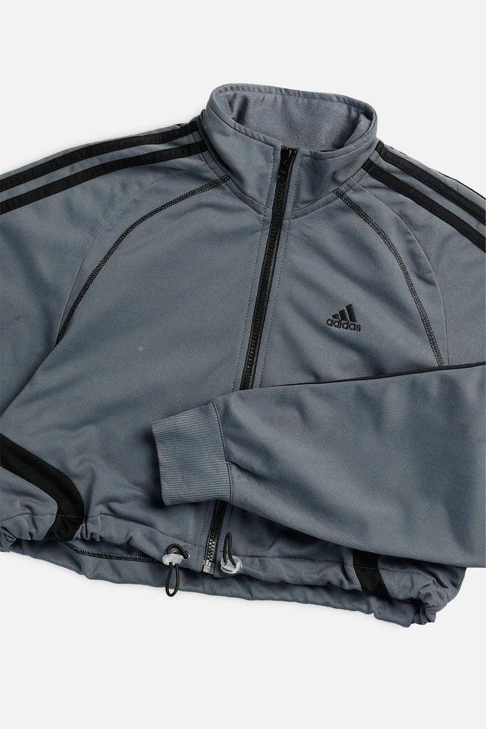 Frankie Rework Adidas Crop Track Jacket - L