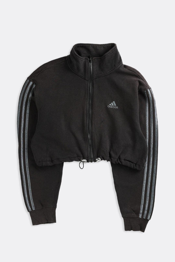 frankie Rework Adidas Crop Track Jacket - L