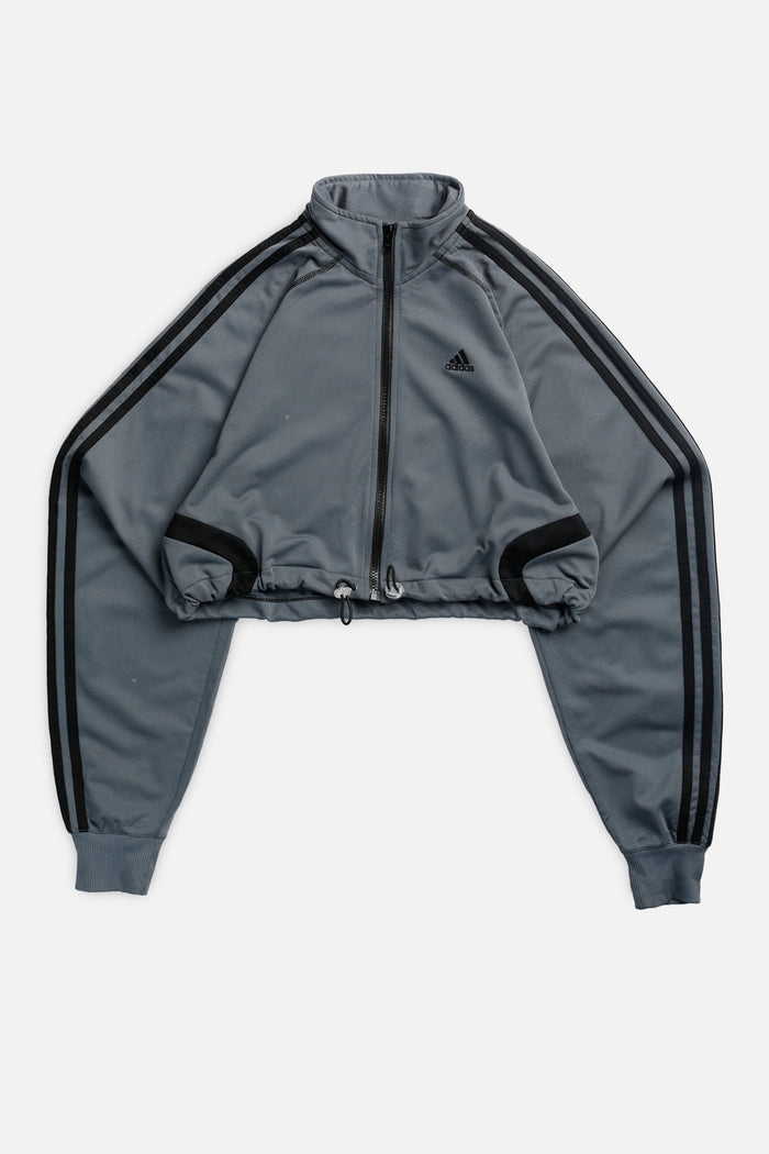 frankie Rework Adidas Crop Track Jacket - L