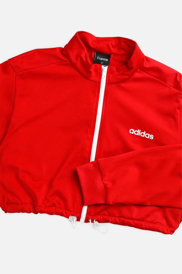 Frankie Rework Adidas Crop Track Jacket - XL