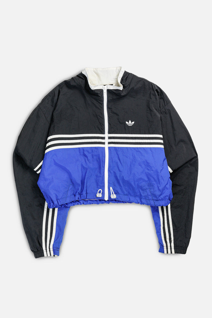 frankie Rework Adidas Crop Windbreaker - XL