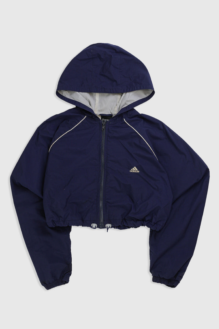 frankie Rework Adidas Crop Windbreaker - XL