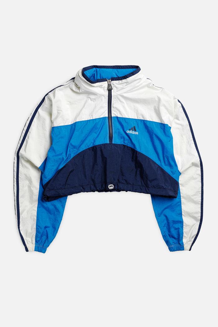 frankie Rework Adidas Crop Windbreaker - XL