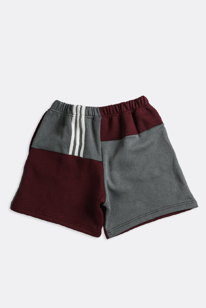 Frankie Rework Adidas Patchwork Sweatshorts - S