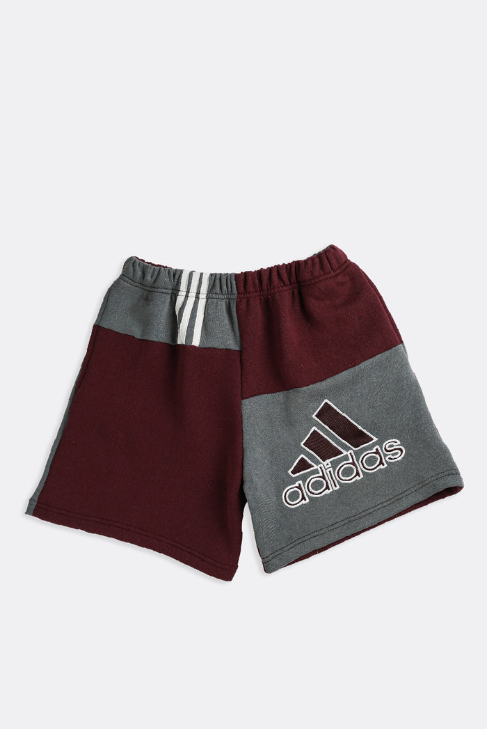 frankie Rework Adidas Patchwork Sweatshorts - S