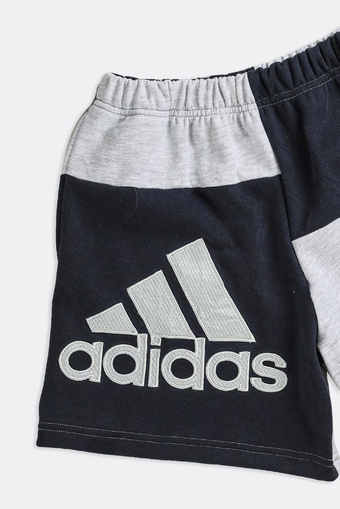 Frankie Rework Adidas Patchwork Sweatshorts - S