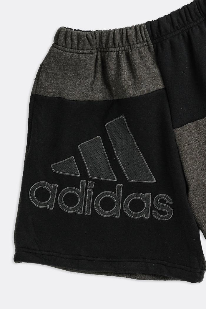 Frankie Rework Adidas Patchwork Sweatshorts - S