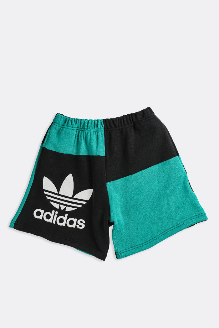 frankie Rework Adidas Patchwork Sweatshorts - S