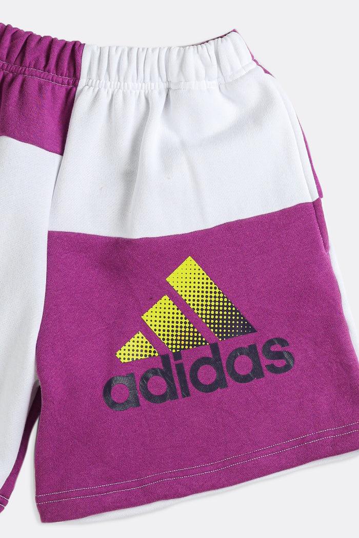 Frankie Rework Adidas Patchwork Sweatshorts - XS