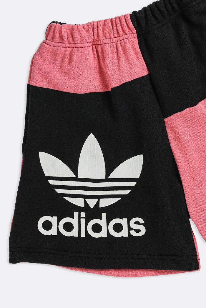 Frankie Rework Adidas Patchwork Sweatshorts - XS