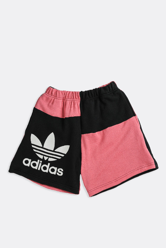 frankie Rework Adidas Patchwork Sweatshorts - XS