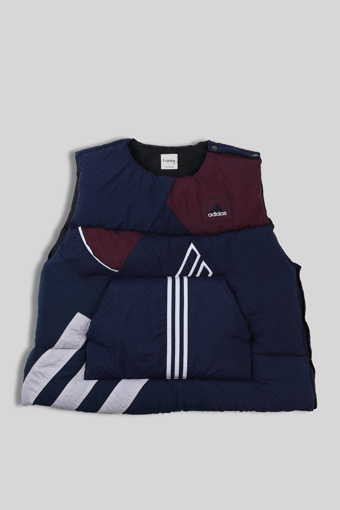 frankie Rework Adidas Puffer Vest - XXL
