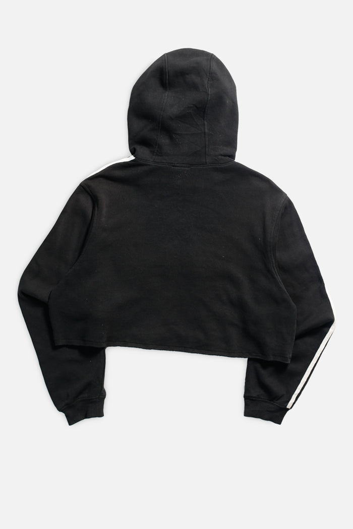 Frankie Rework Adidas Raw Crop Sweatshirt - L