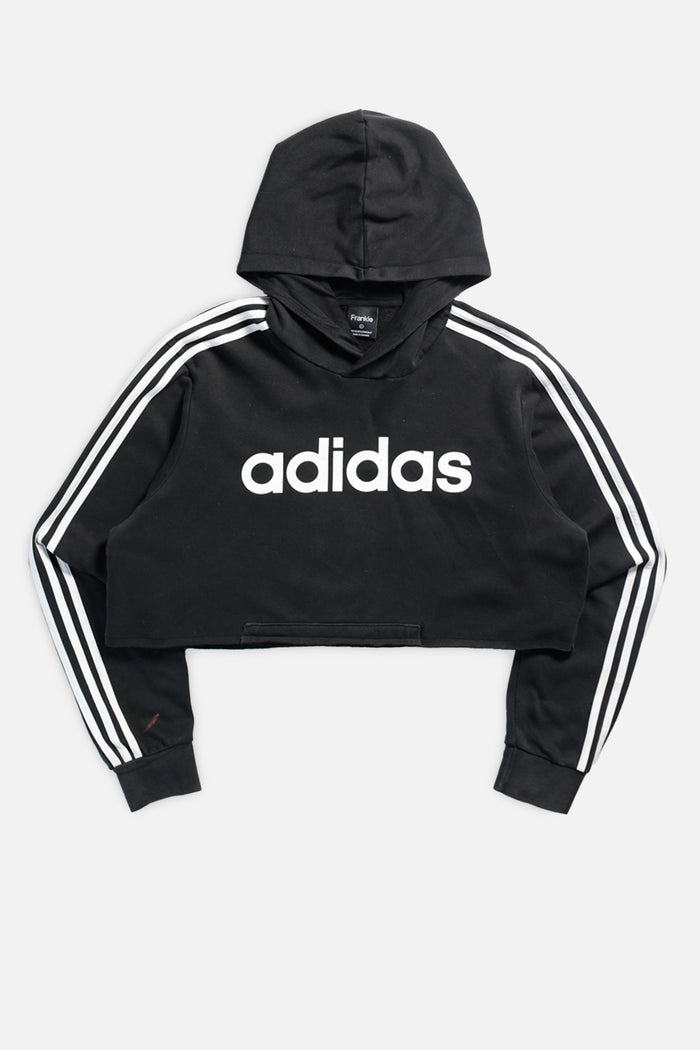 frankie Rework Adidas Raw Crop Sweatshirt - XL