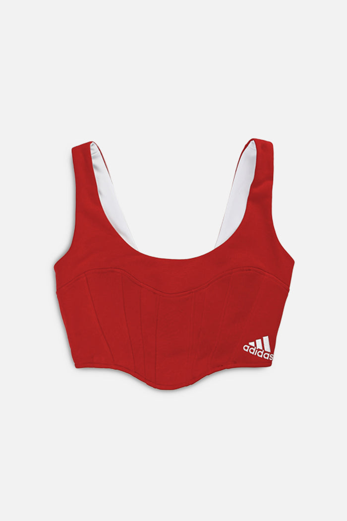 frankie Rework Adidas Sweatshirt Bustier - S