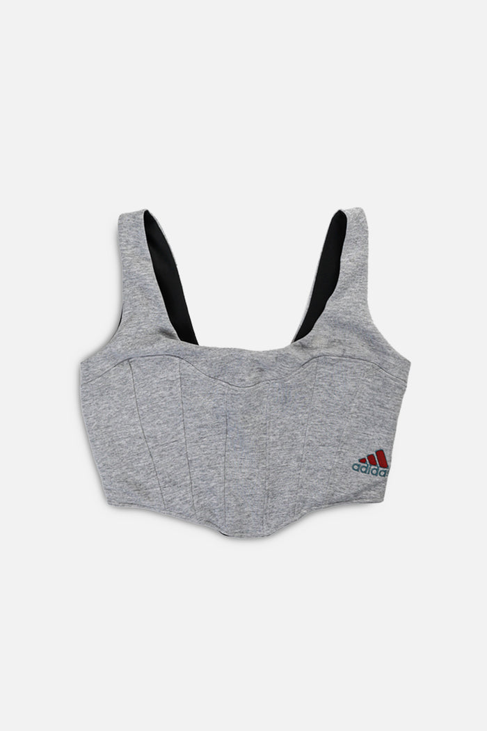frankie Rework Adidas Sweatshirt Bustier - XL