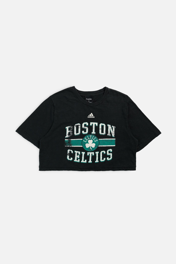 frankie Rework Boston Celtics NBA Crop Tee - M