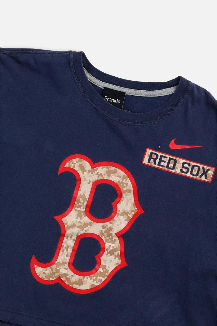 Frankie Rework Boston Red Sox MLB Crop Tee - XL
