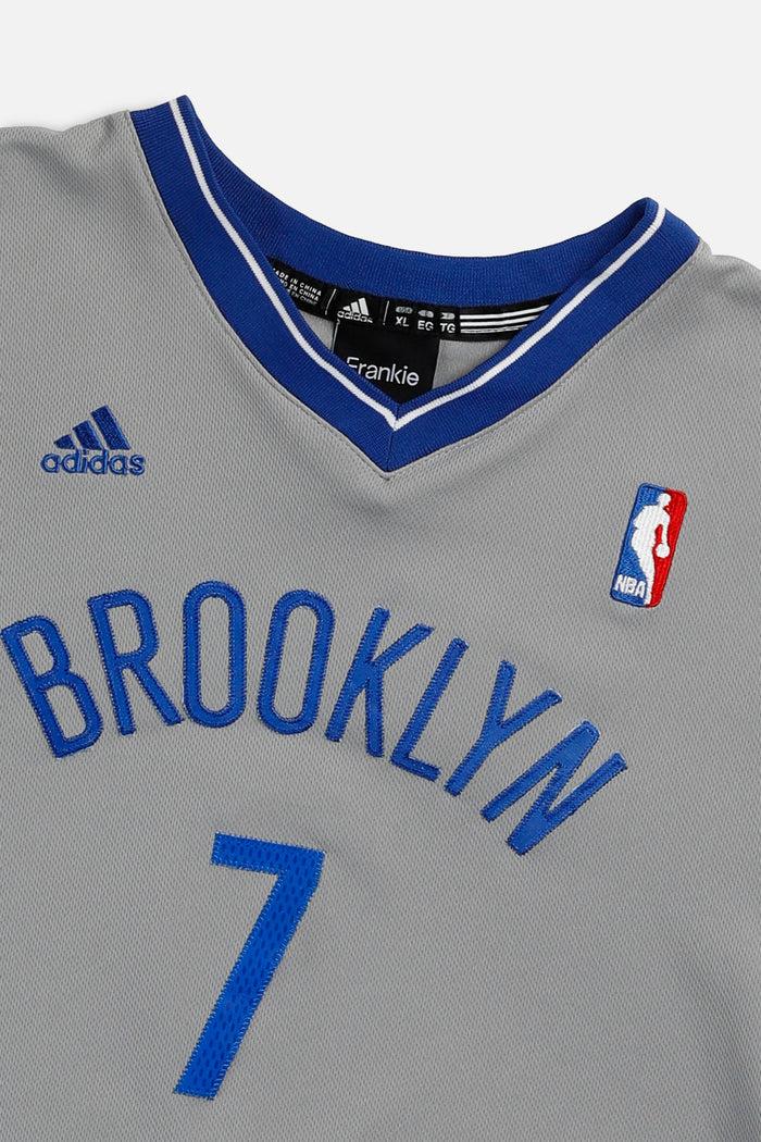 Frankie Rework Brooklyn Nets NBA Crop Jersey - S