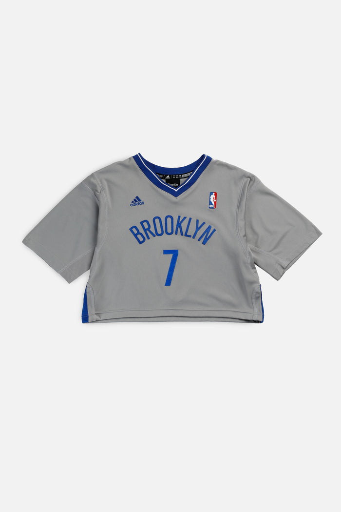 frankie Rework Brooklyn Nets NBA Crop Jersey - S