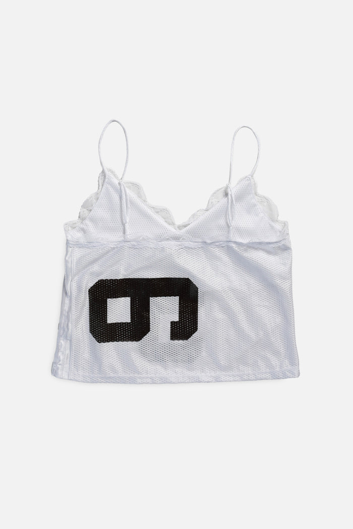 Frankie Rework Browns Lace Tank - L