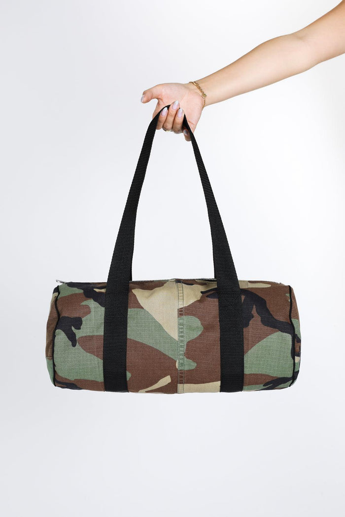 Frankie Rework Camo Medium Duffle Bag