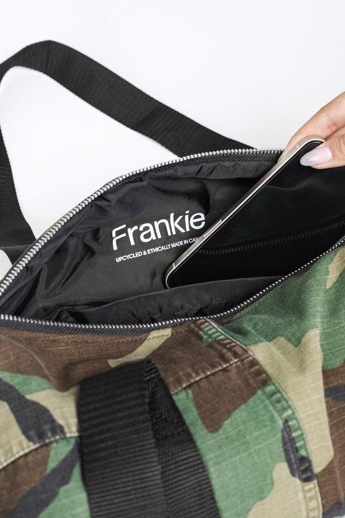 Frankie Rework Camo Medium Duffle Bag