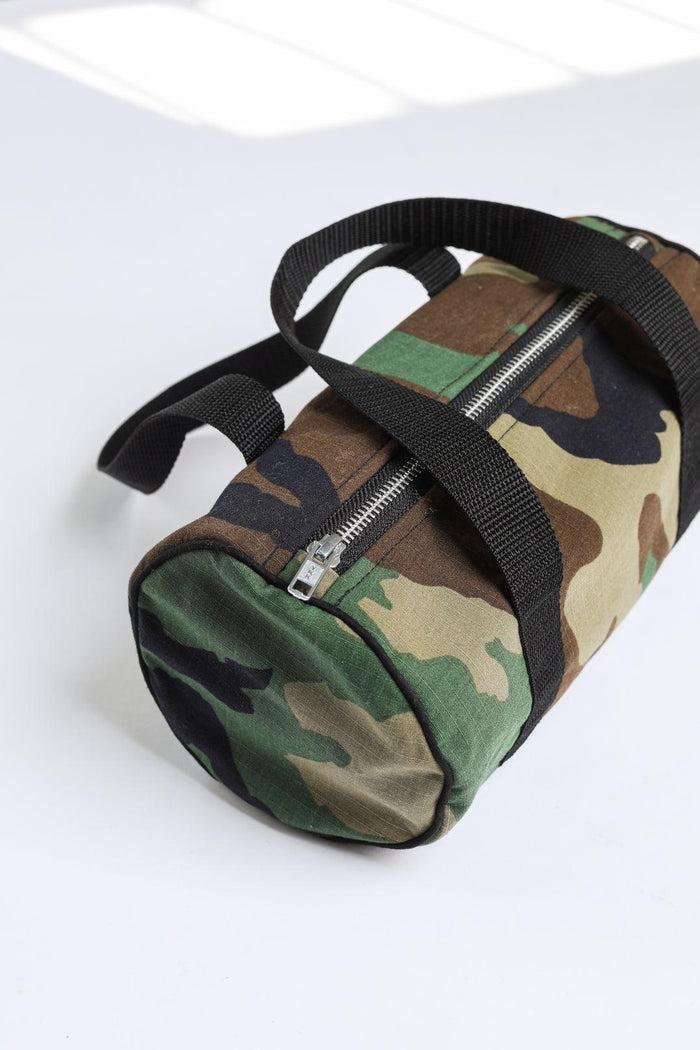 Frankie Rework Camo Mini Duffle Bag