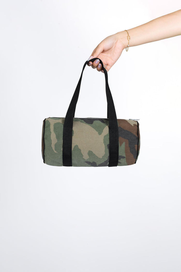 Frankie Rework Camo Mini Duffle Bag