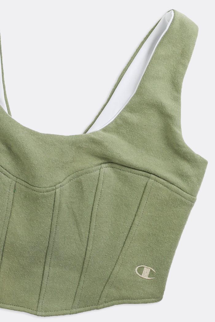 Frankie Rework Champion Sweatshirt Bustier - L