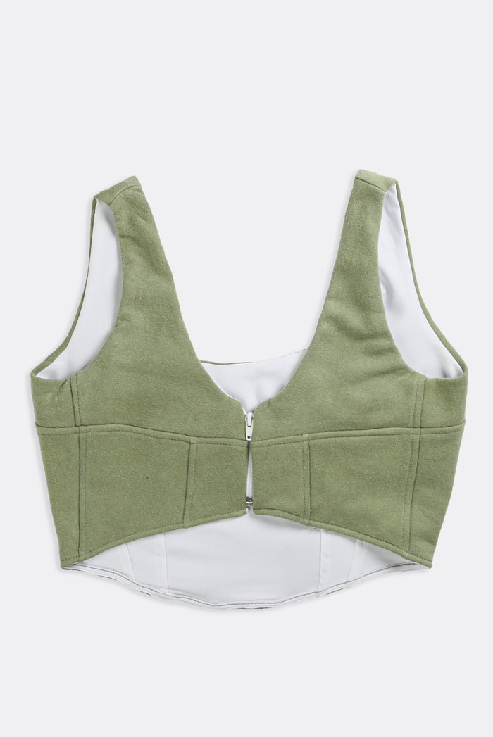 Frankie Rework Champion Sweatshirt Bustier - L