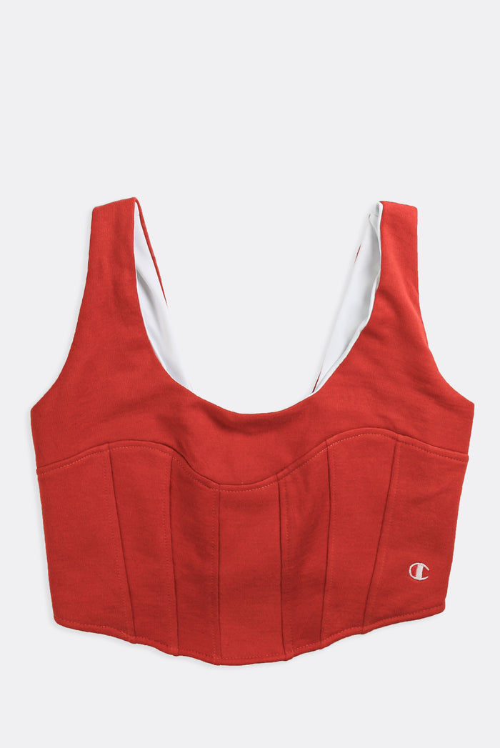 frankie Rework Champion Sweatshirt Bustier - L