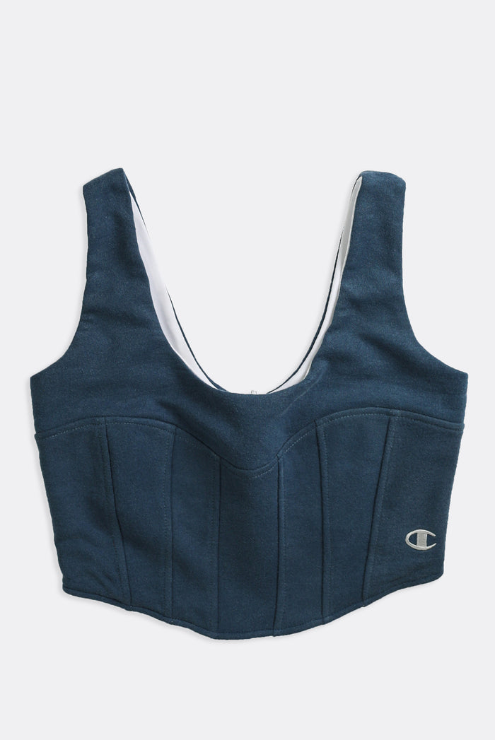 frankie Rework Champion Sweatshirt Bustier - L