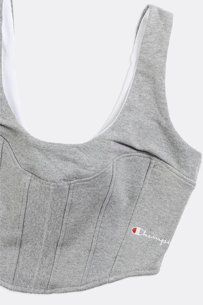 Frankie Rework Champion Sweatshirt Bustier - L