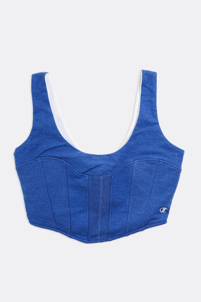 frankie Rework Champion Sweatshirt Bustier - L