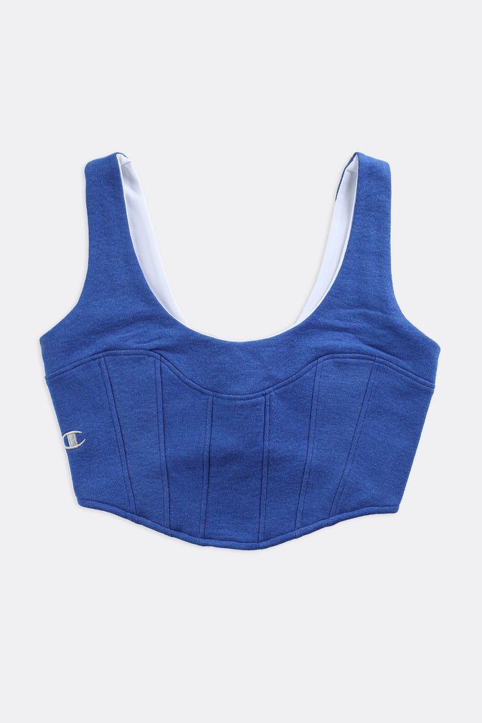 frankie Rework Champion Sweatshirt Bustier - L