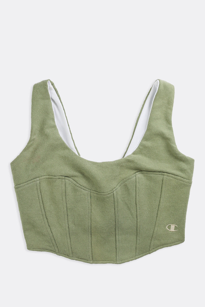 frankie Rework Champion Sweatshirt Bustier - L