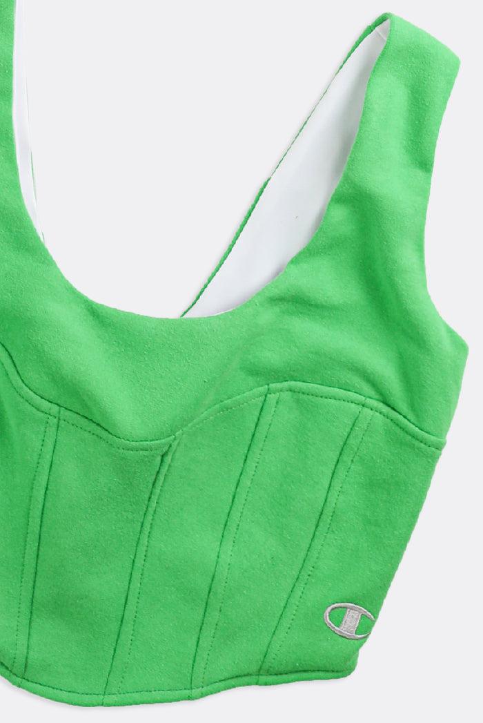 Frankie Rework Champion Sweatshirt Bustier - M