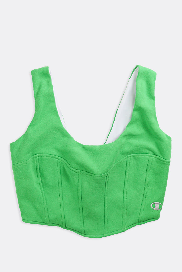 frankie Rework Champion Sweatshirt Bustier - M