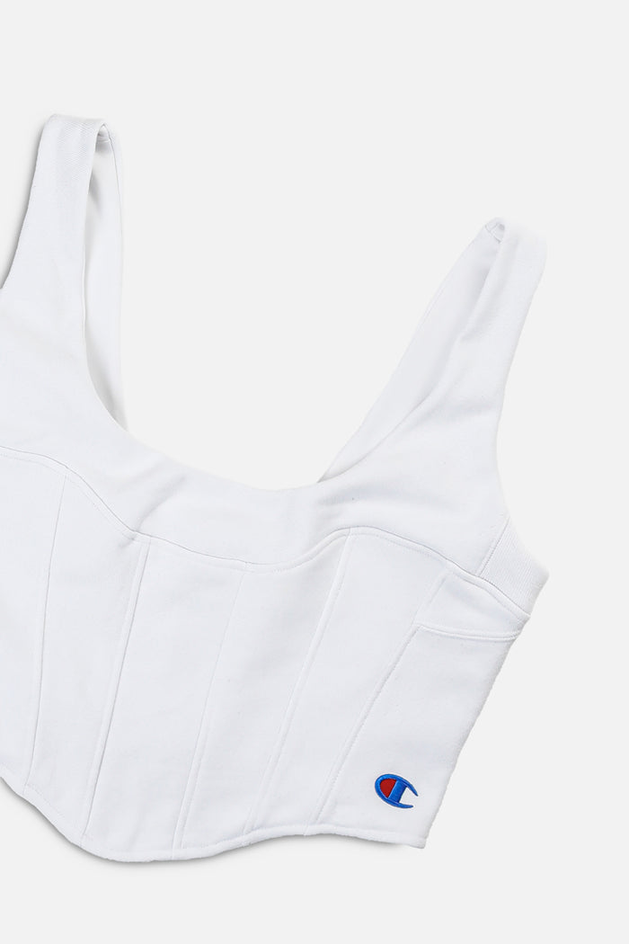 Frankie Rework Champion Sweatshirt Bustier - XL