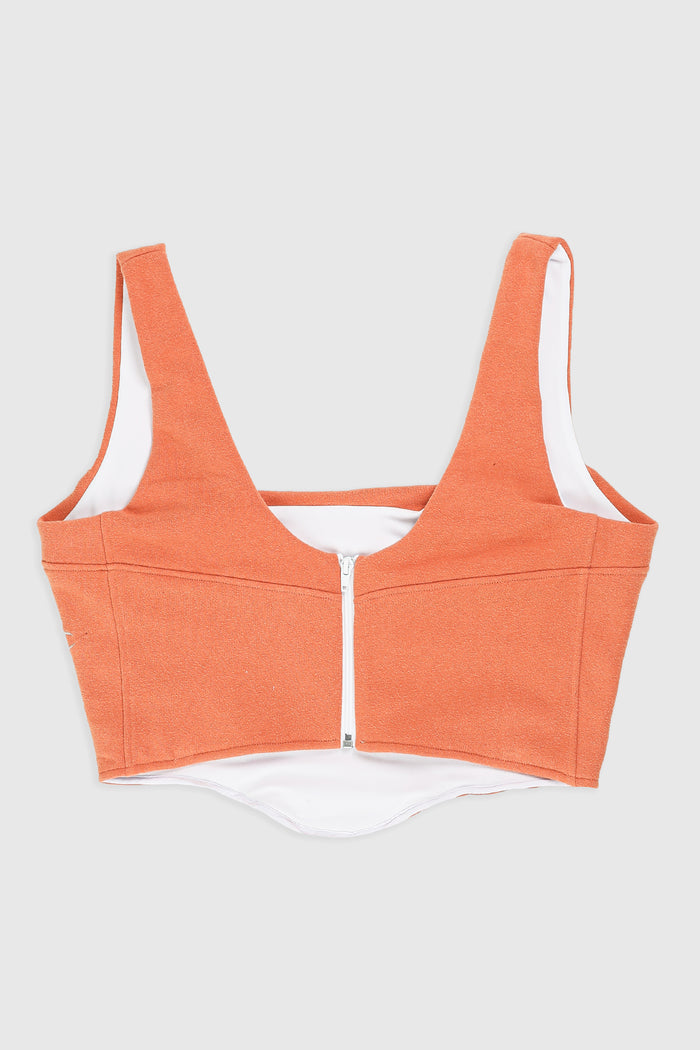 Frankie Rework Champion Sweatshirt Bustier - XL